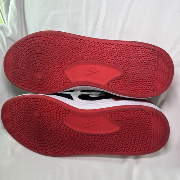 Nike SB Alleyoop Black Toe Chicago Men’s Size 13 Red White Black Dunk CJ0882-102 - Picture 14 of 15